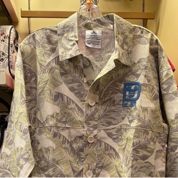 Disney Tropical Spirit Jersey Button Up - Small - Picture 2 of 7